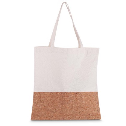 Sacola em algodão 140g/m² e cortiça (39x35cm) Personalizado