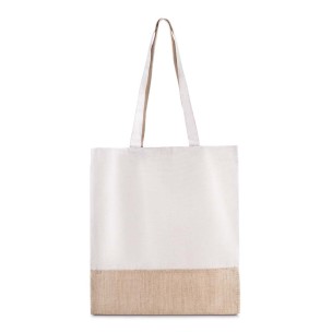 Sacola em algodão e juta 220g/m² (42x38cm) Personalizado