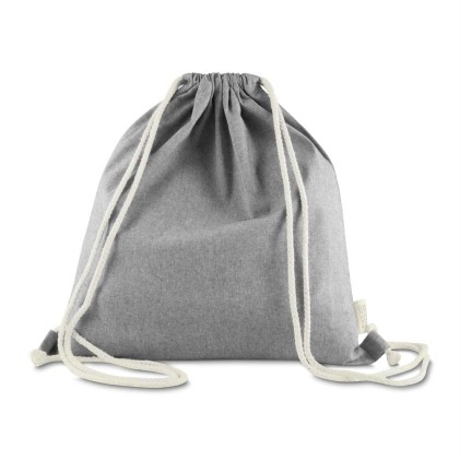 Sacola/mochila em algodão mescla reciclado 140g/m² Personalizado