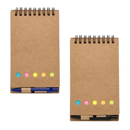 Bloco para anotações em Papel Kraft