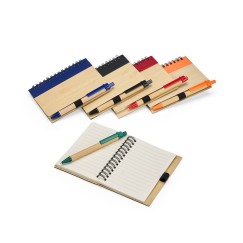 Caderno Ecológico com Caneta Promocional