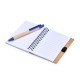 Caderno Ecológico com Caneta Personalizado