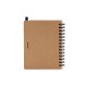 Caderno Ecológico com Caneta Personalizado