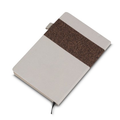 Caderno Fibra de Cana e Café Personalizado