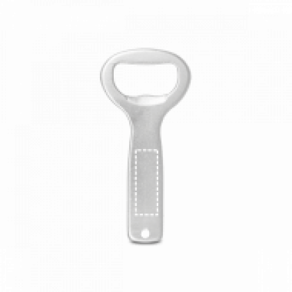 Abridor de Garrafa de Alumínio Com Gravação a Laser Personalizado