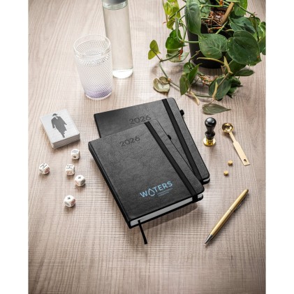 Agenda B5 2026 em PU à base de água Personalizada