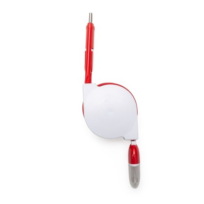 Cabo de Dados Retrátil 3 em 1 Personalizado
