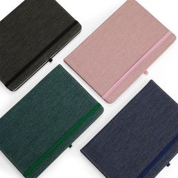 Caderneta em Linho Personalizada