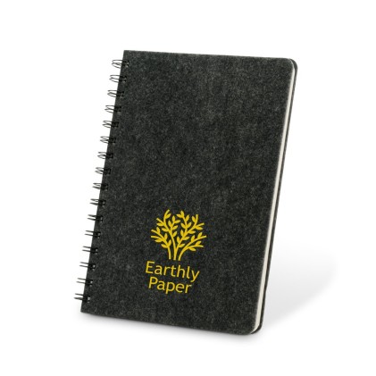 Caderno A5 em Feltro Personalizado