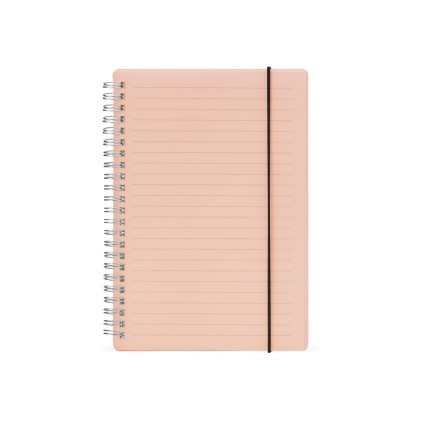Caderno A5 Plástico Personalizado