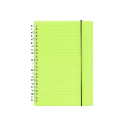 Caderno A5 Plástico Personalizado
