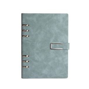 Caderno Fichário PU Personalizado com Logotipo
