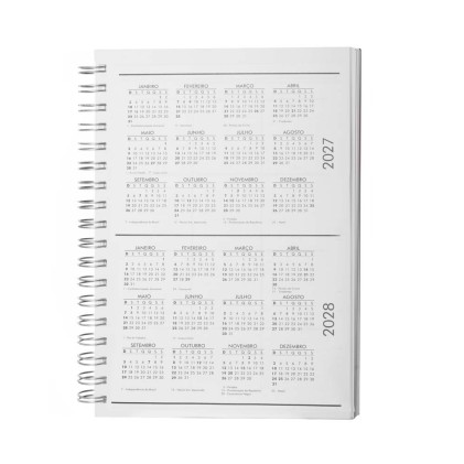 Caderno planner capa em PU