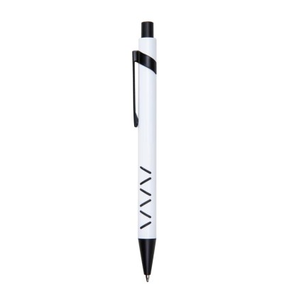 Caneta Metal com Detalhe Emborrachado Personalizada