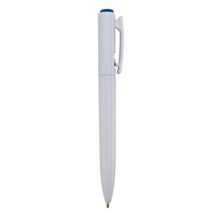 Caneta Personalizada Plástica Branca