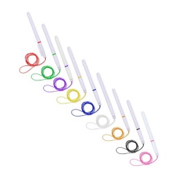 Caneta Plástica Com Cordão Personalizada