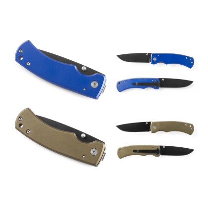 Canivete com Fecho de Segurança e Clipe Personalizado