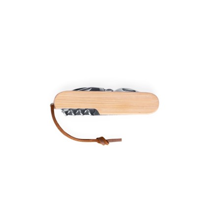 Canivete Multifunções em Bambu Personalizado