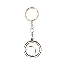 Chaveiro Inox Porta-foto Personalizado