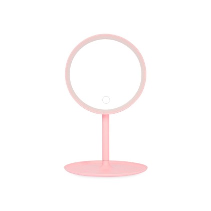 Espelho de Mesa Plástico com LED Promocional