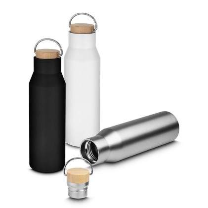 Garrafa Térmica Inox 600ml Personalizada com Logotipo