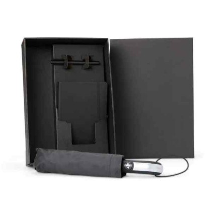 Kit Guarda-Chuva, Caderno E Caneta - 3 Pçs Personalizado