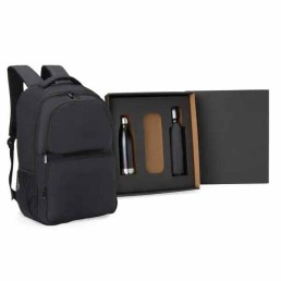 Kit Mochila, Guarda-Chuva E Garrafa - 3 Pçs Personalizado