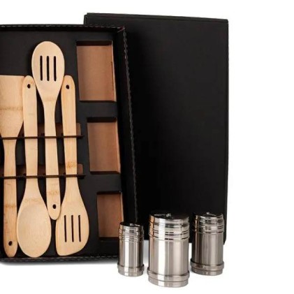 Kit para Cozinha e Tempero 7 Peças Personalizado