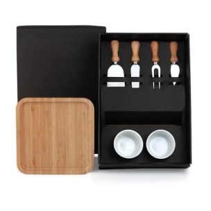 Kit Petisco e Queijo 7 Peças Personalizado