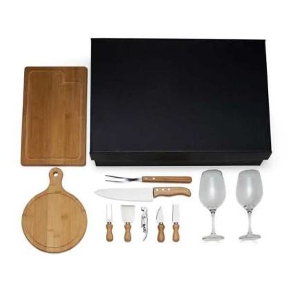 Kit Queijo/ Churrasco e Vinho Personalizado