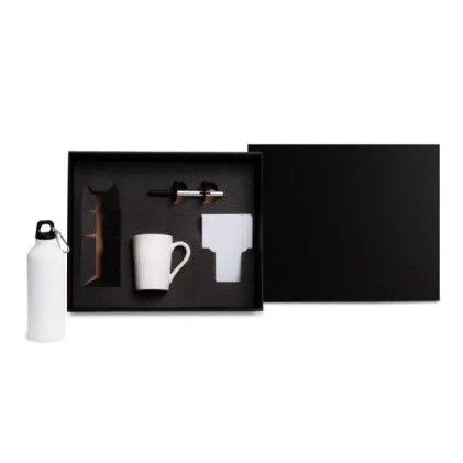 Kit Squeeze E Acessórios - Branco - 4 Pçs Personalizado