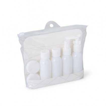 Kit Viagem Plástico 6 Peças Personalizado