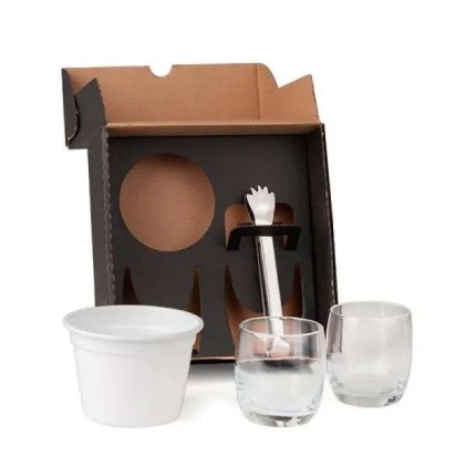 Kit Whisky com Balde 4 Pçs Personalizado 