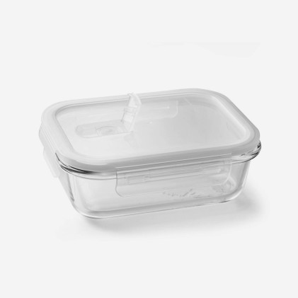 Marmita de Vidro Com Tampa Em PP Personalizada