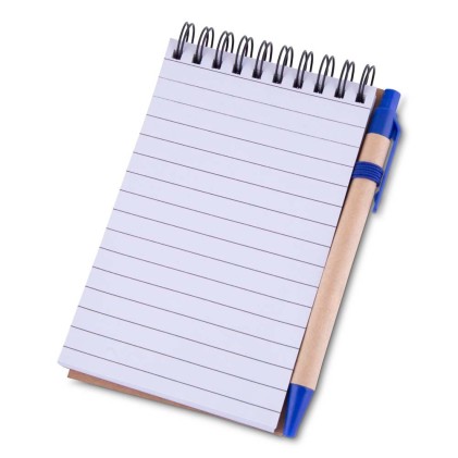 Mini Caderno A6 com Caneta Personalizado