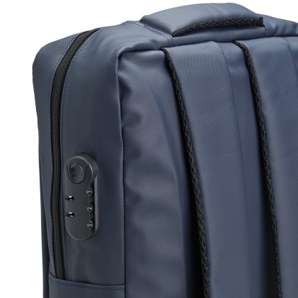 Mochila PU Impermeável Antifurto Personalizada