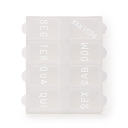 Porta Comprimidos Com Dias da Semana Personalizado 