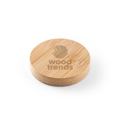 Porta Copos de Bambu Personalizado