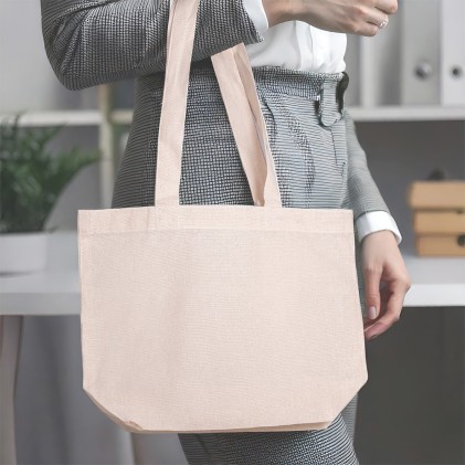 Sacola em Algodão Cru Promocional