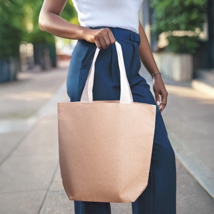 Sacola em Juta Personalizada