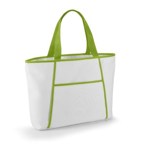 Cooler. Sacola térmica 9 L em 600D com logotipo Cooler. Sacola térmica 9 L em 600D com logotipo