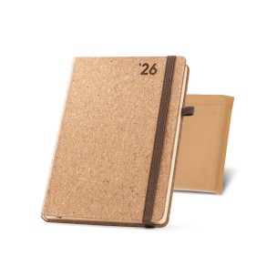 Agenda A5 em Cortiça Personalizada