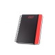 Agenda A5 em papel 100% reciclado e acabamento mate promocional