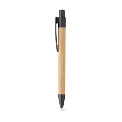 Caneta Esferográfica em Bambu Ecológico Personalizada