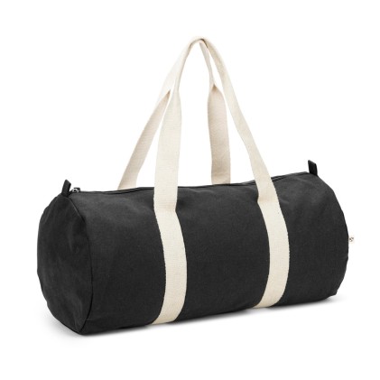 Bolsa esportiva em algodão reciclado e poliéster reciclado (380 g/m² ) brinde