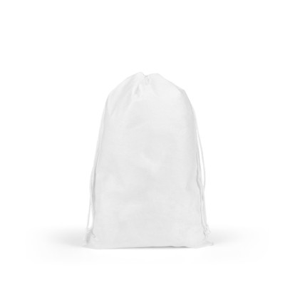 Sacola grande em non-woven (60 g/m²) termo-selada com logotipo