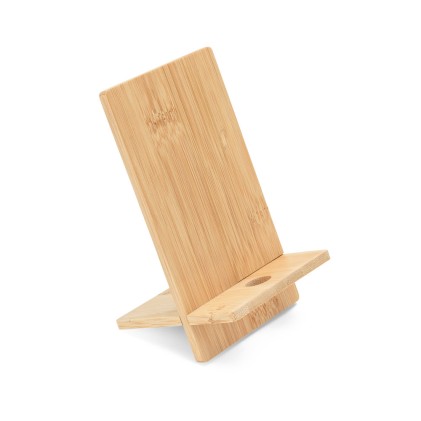 Suporte para Celular em Bambu Personalizado Suporte para Celular em Bambu Personalizado