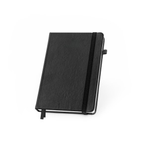 Caderno em PU à base de água com agenda integrada e página pautadas promocional Caderno em PU à base de água com agenda integrada e página pautadas promocional