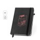 Caderno em PU à base de água com agenda integrada e página pautadas promocional
