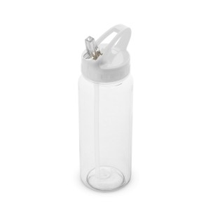 Squeeze Transparente Personalizado Com Canudo